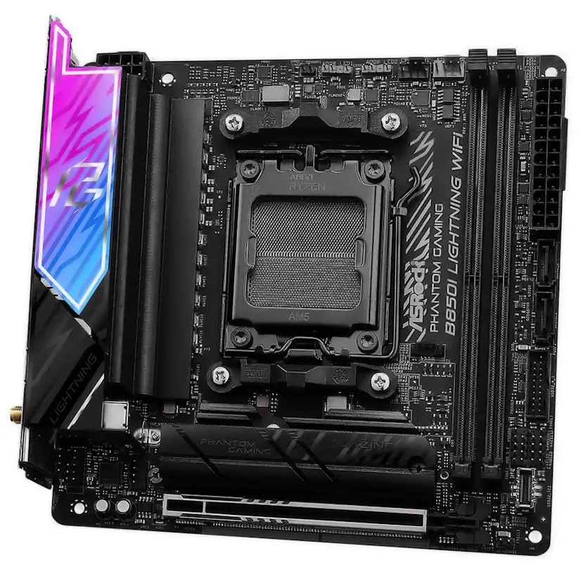 Montaje Placa Base ASRock B850I Lightning WiFi Gaming PC Valdebebas Informático Valdebebas - Montaje Placa Base ASRock B850I Lightning WiFi Gaming PC Valdebebas