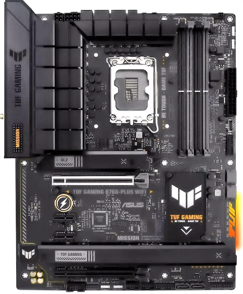 Montaje ASUS TUF GAMING B760 PLUS WIFI Valdebebas Informático Valdebebas - Montaje ASUS TUF GAMING B760 PLUS WIFI Valdebebas